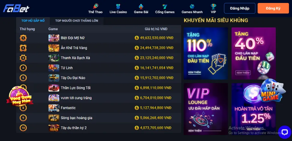 Sự kiện đặc biệt và giải đấu Hello88